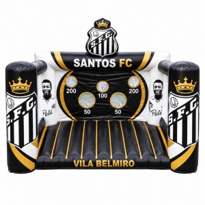 Santos FC Theme Inflatable Soccer Shooting Game for Outdoor Celebrations - Image 2