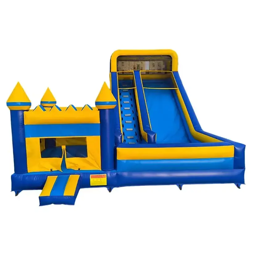 bounce house with slide combo1 1