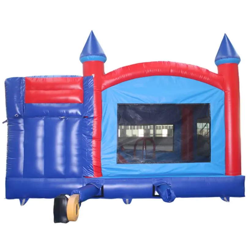 combo_bounce_house_with_curved_slide_back 1