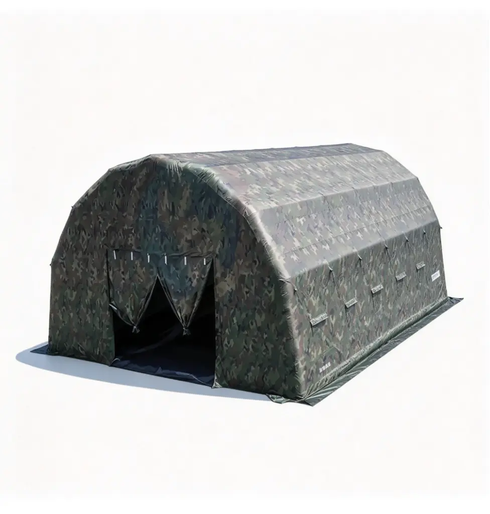 large custom inflatable emergency tent repair shelter