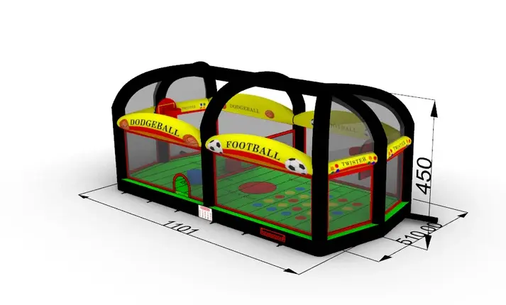 ultimate inflatable sports arena