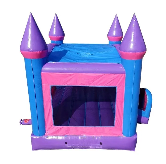 Modular Pink Inflatable Bounce House with Blower - Image 3