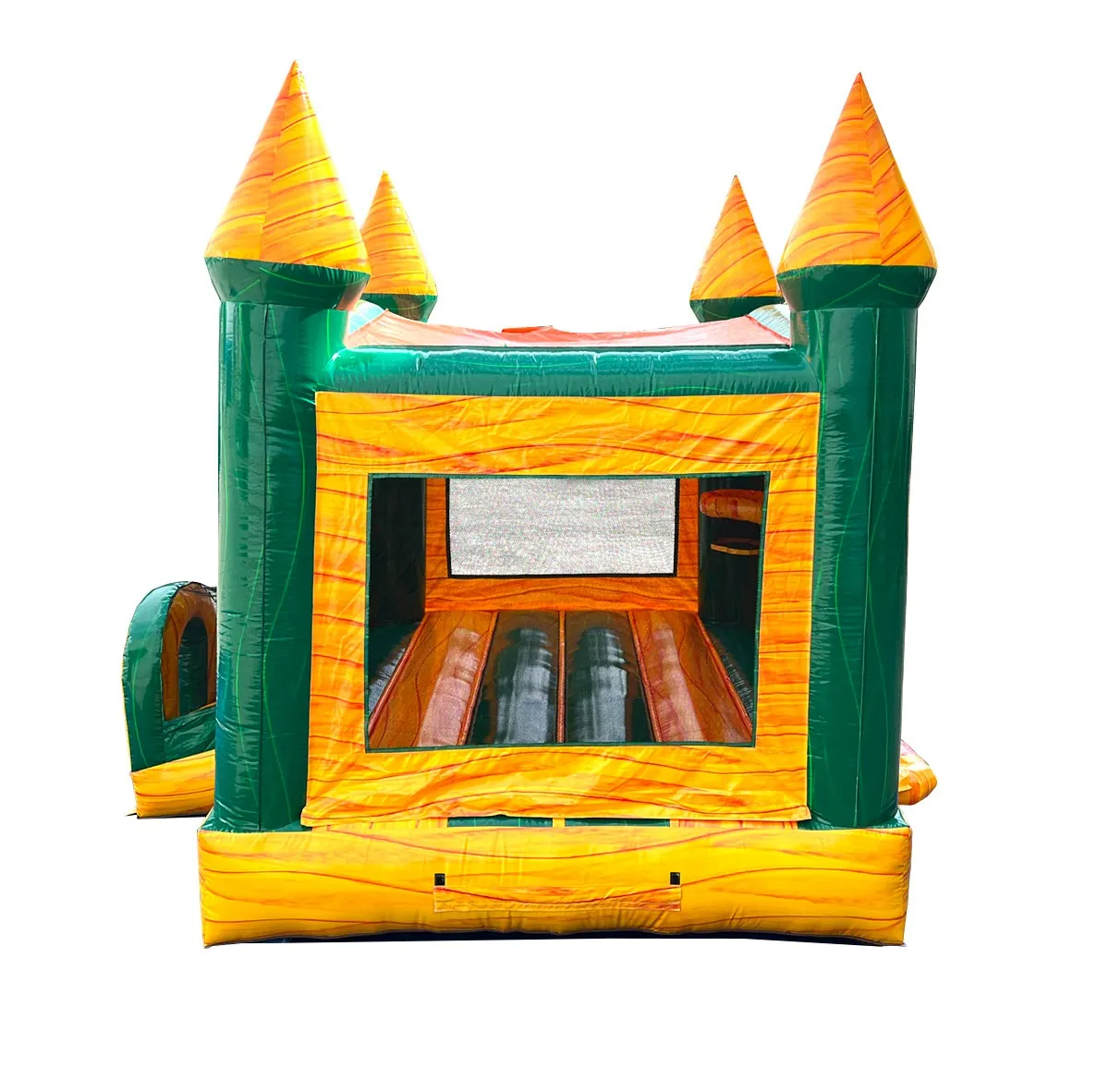 Yellow Marble Modular Bounce House with Blower - Image 4