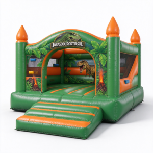 Dinosaur Themed Inflatable Bouncer