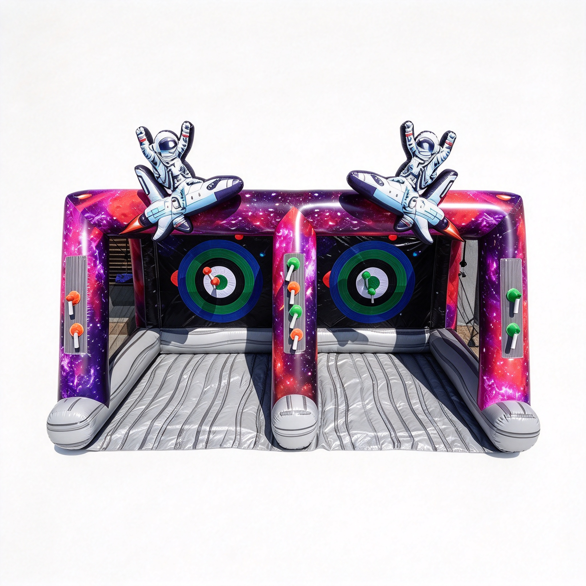 Cosmic Double Axe Throw Commercial Interactive Inflatable Game - Image 3
