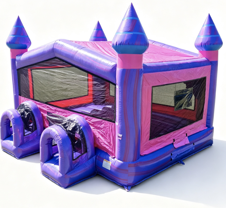 Purple Princess Inflatable Castle - Image 4
