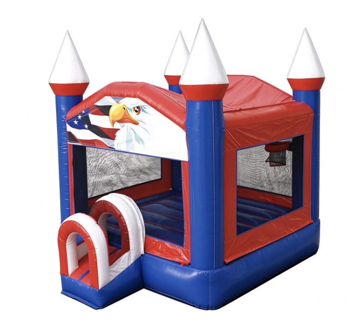 Eagle Patriotic Inflatable Bounce Castle - Image 2