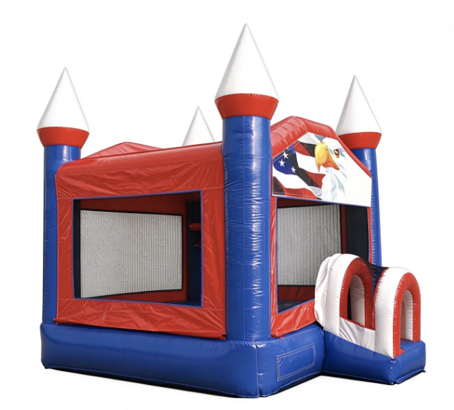 Eagle Patriotic Inflatable Bounce Castle - Image 3