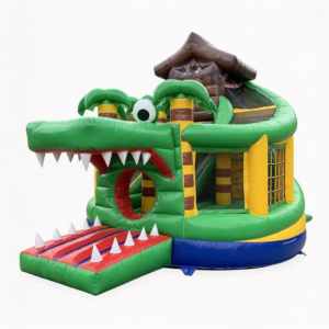 Jungle Crocodile Inflatable Jump Bounce House