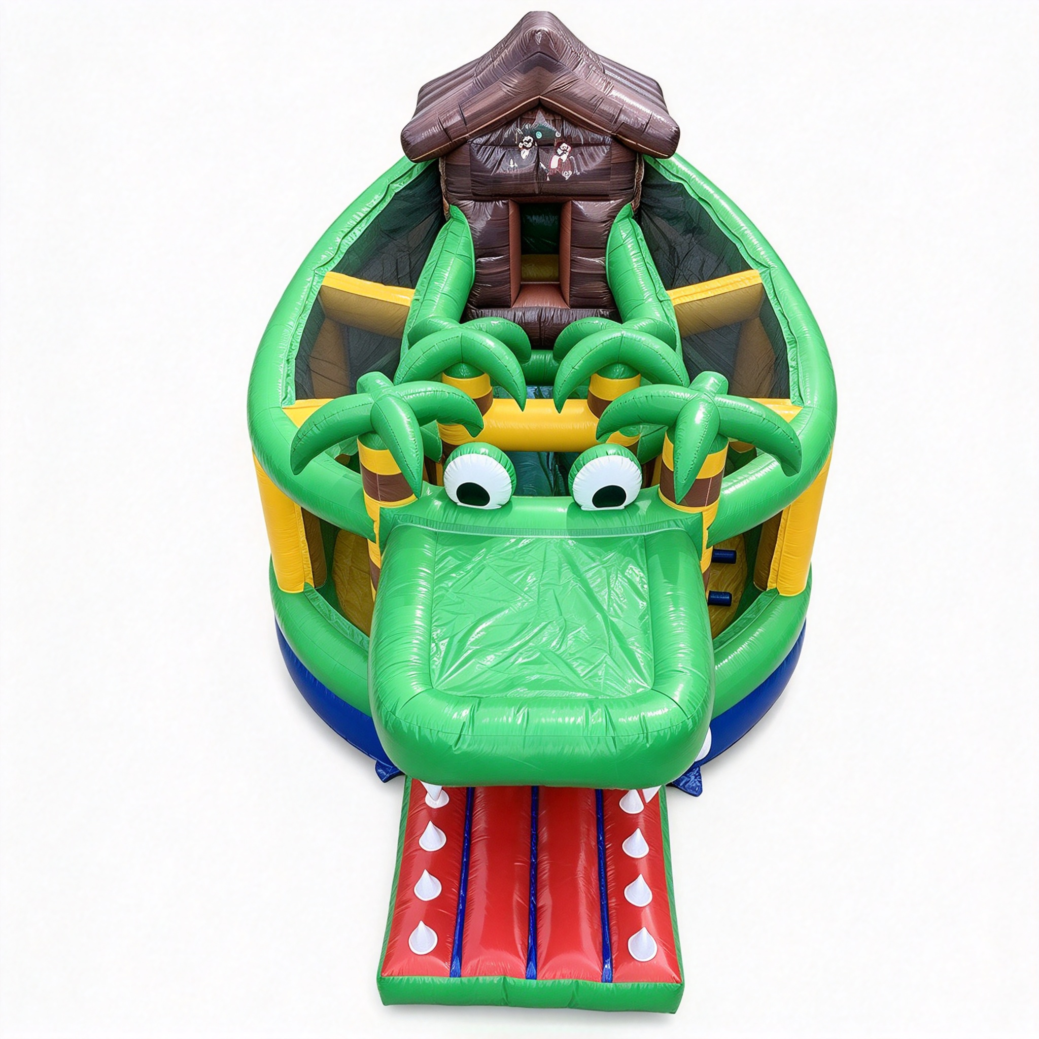 Jungle Crocodile Inflatable Jump Bounce House - Image 4