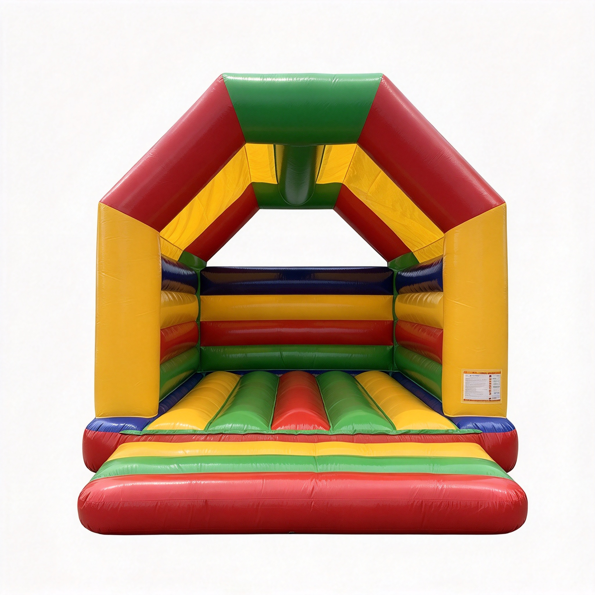 Commercial Rainbow Roof Bounce House for Party Rental - Image 4