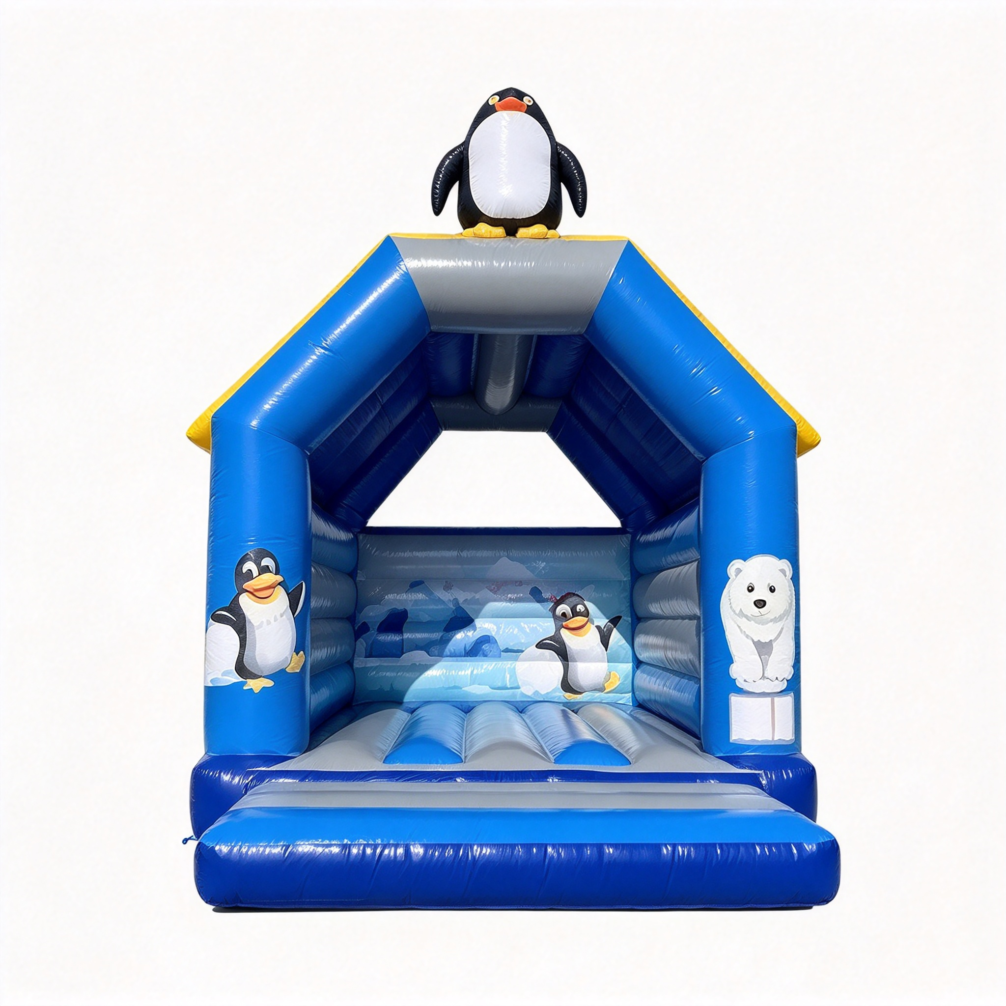 Commercial Polar Penguin Bounce House for Party Rental - Image 4