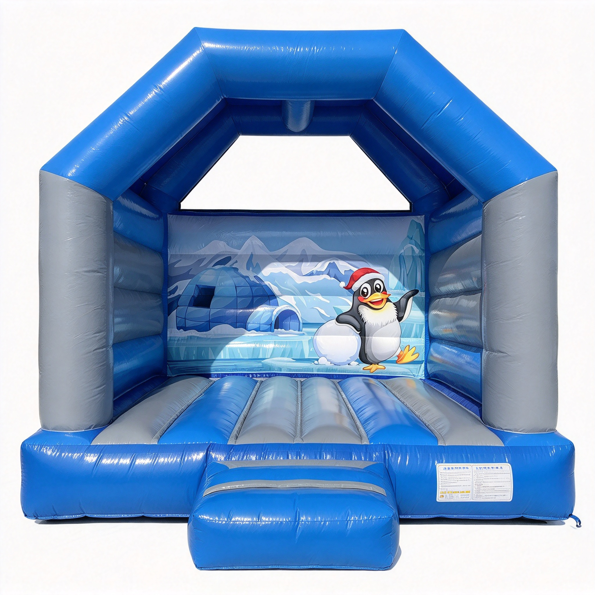 Commercial Polar Penguin Bounce House for Party Rental - Image 3