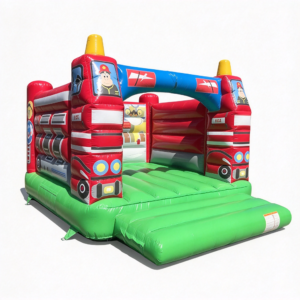 Fire Truck Inflatable Bouncer, Kids Jumping Castle