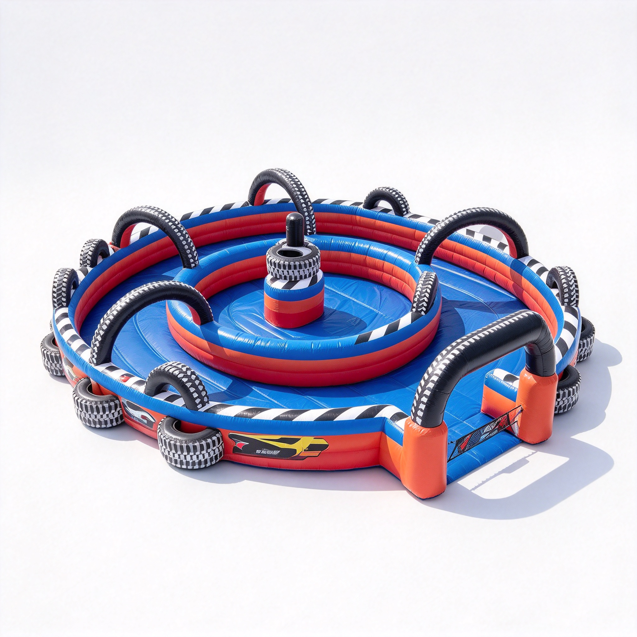 Turbo 500 Inflatable RC Race Track Commercial Inflatable Game - Image 2