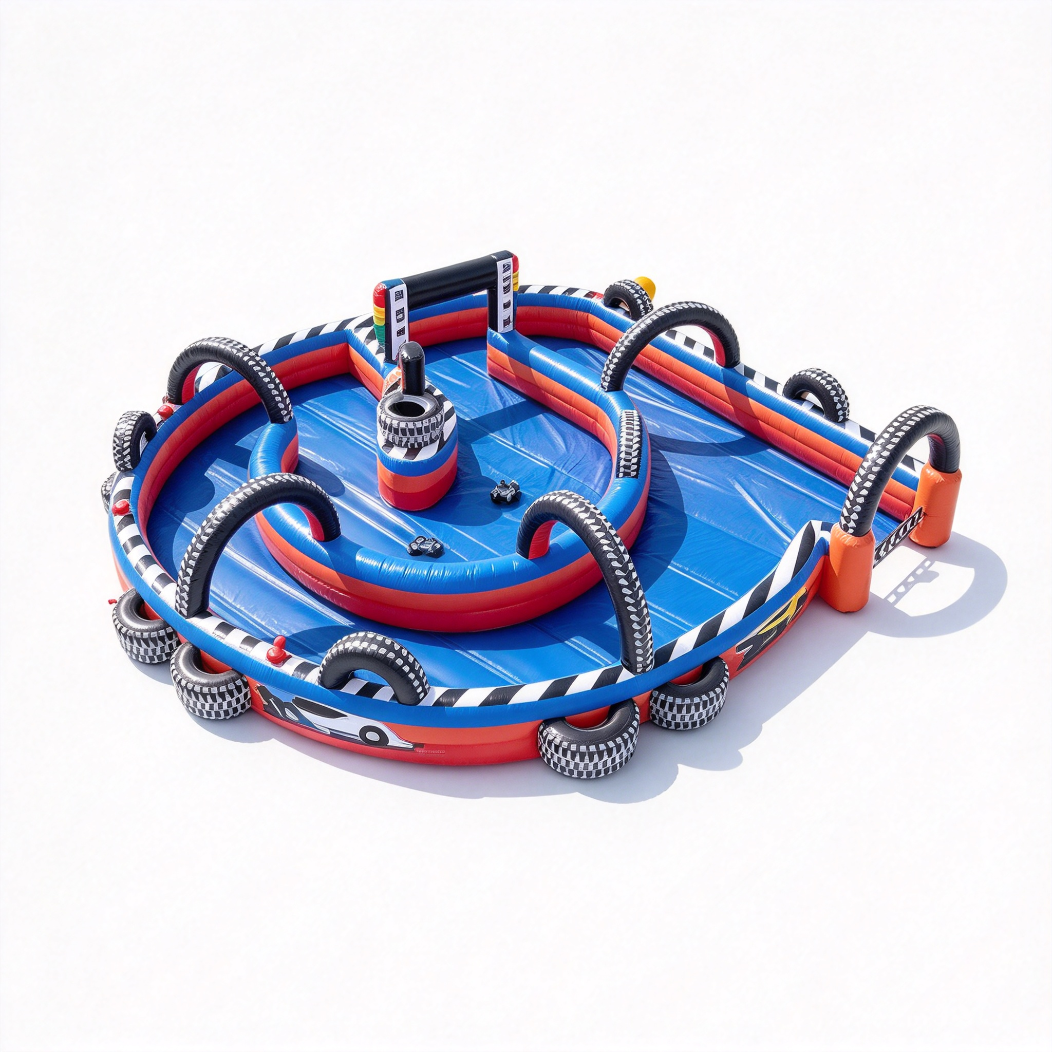 Turbo 500 Inflatable RC Race Track Commercial Inflatable Game - Image 3