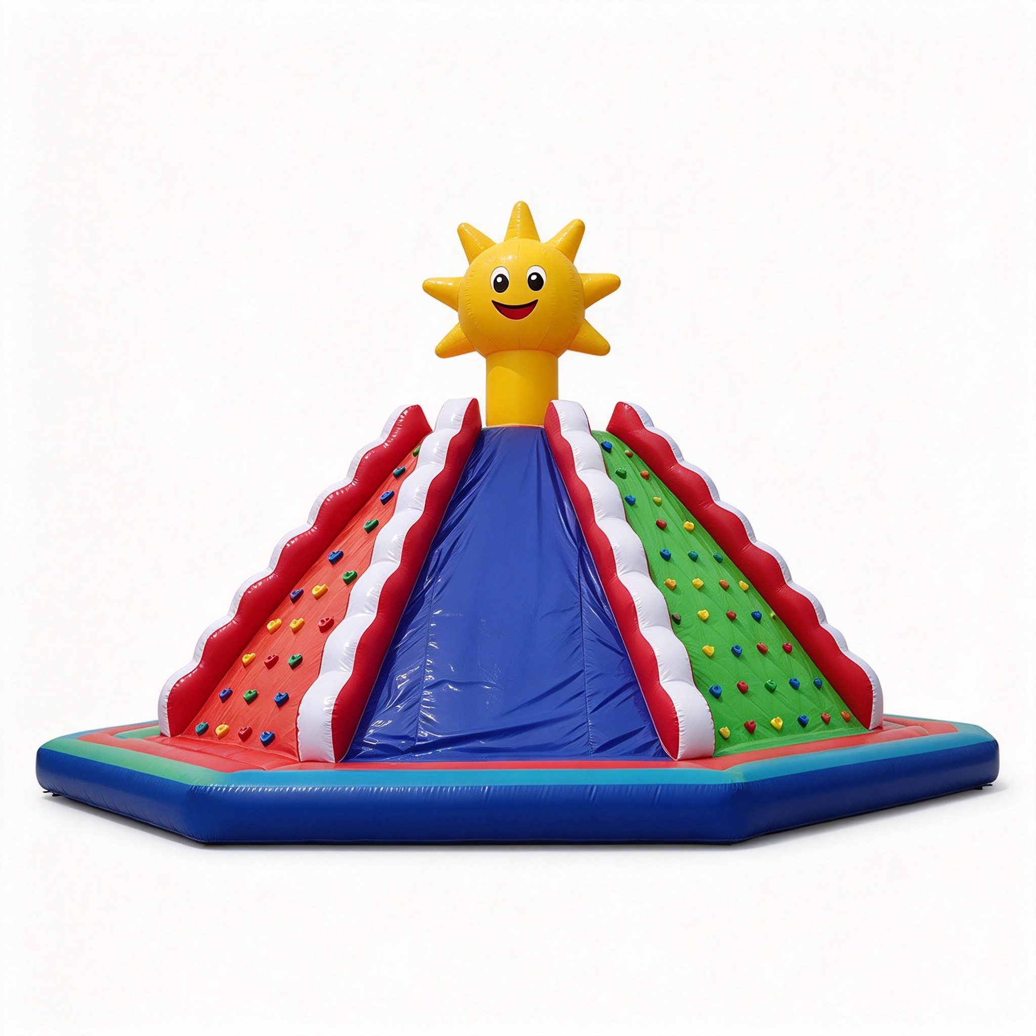 giant inflatable climbing wall