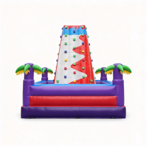inflatable climbing wall game