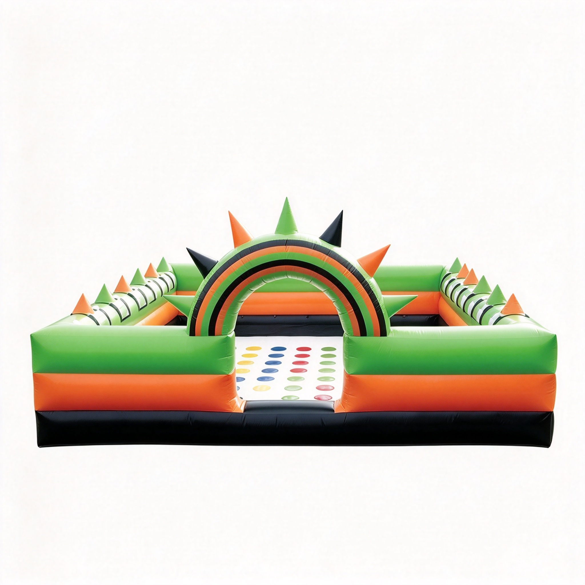 MULTI-USE FOAM PIT + ARCHERY INFLATABLE GAME
