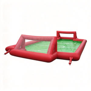 Soapy Water Soccer Inflatable for Community Fun Days