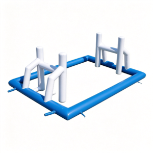 Rugby Pitch with Goal Posts for Community Sports Festivals