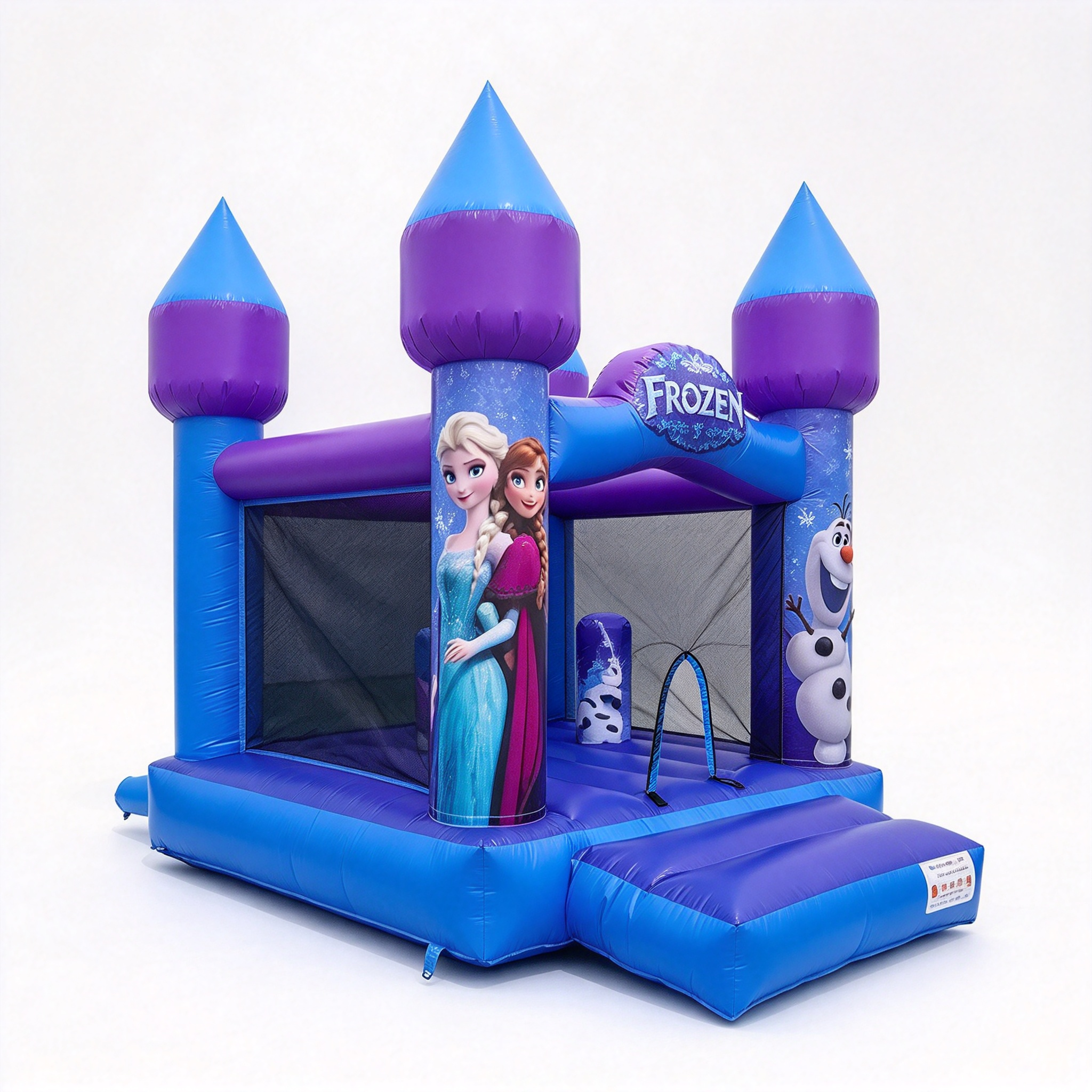 Frozen Castle Bounce House for Community Events