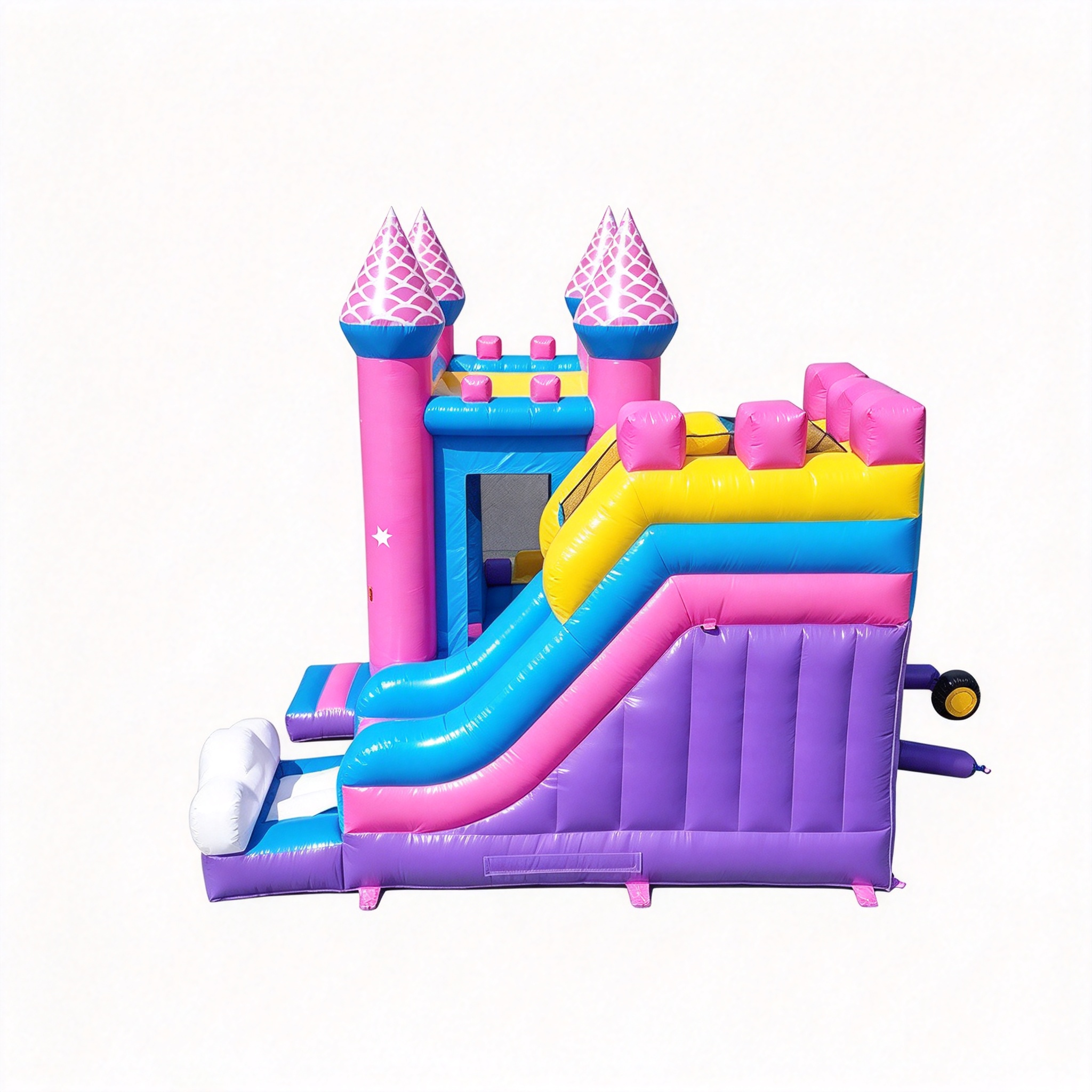 Unicorn Castle Combo for Preschool Playgrounds - Image 3
