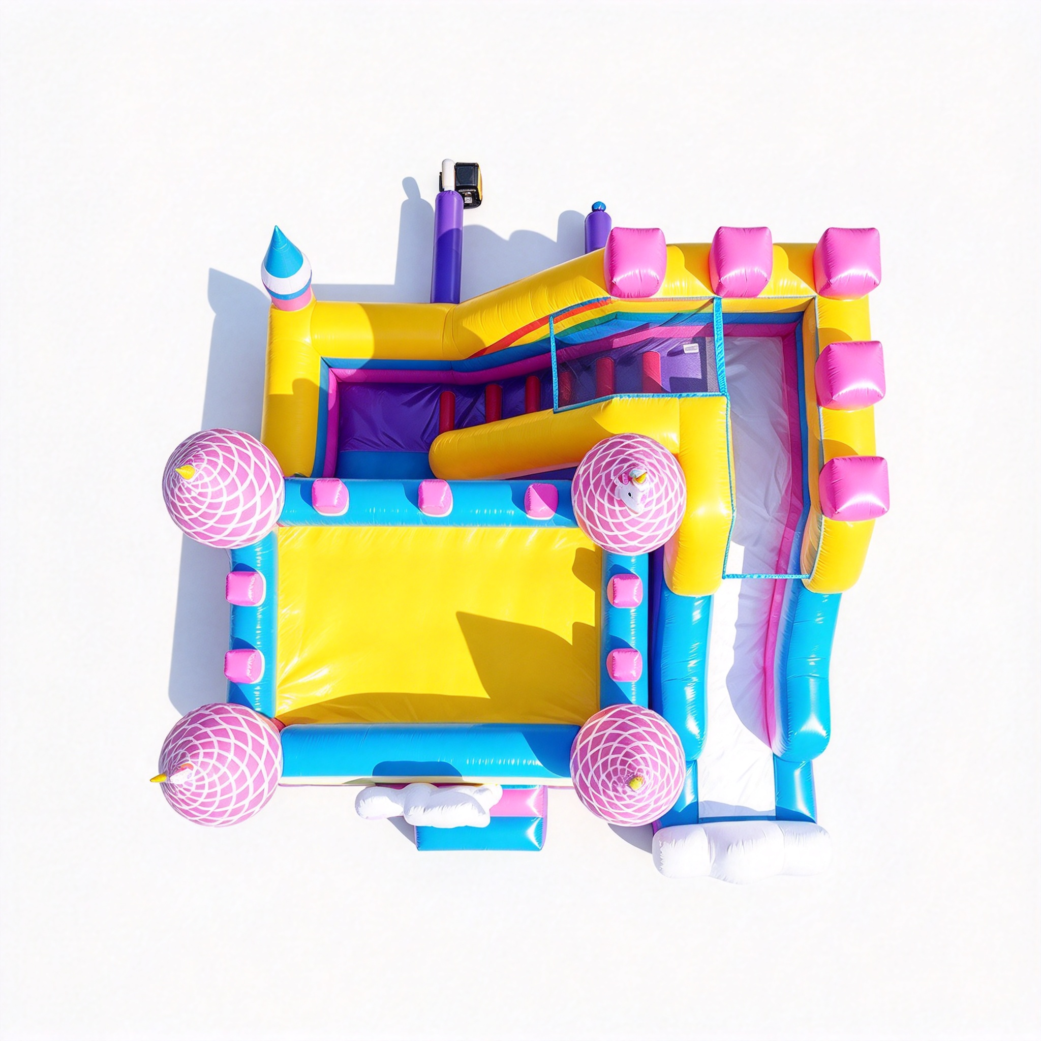 Unicorn Castle Combo for Preschool Playgrounds - Image 4
