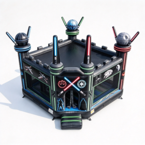 Star Wars Lightsaber Castle Combo for Space Theme Parties