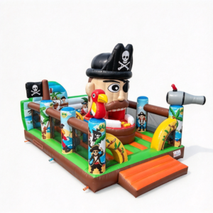 Pirate Inflatable Funland for Community Events