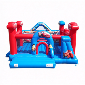 Disney Racing Car Bounce House for Daycare Centers