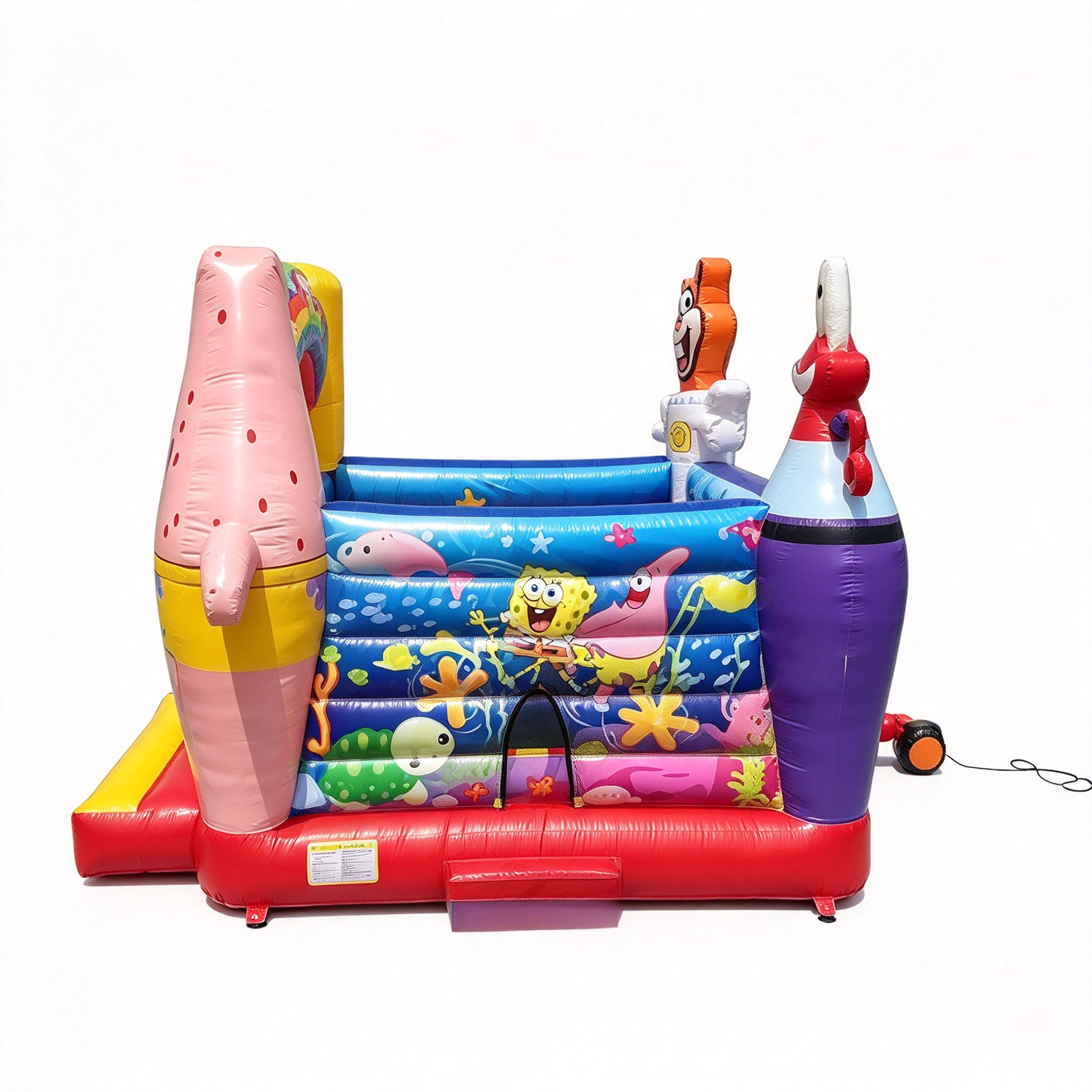 SpongeBob Bounce House Castle for Backyard Parties - Image 3