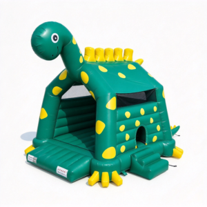 Dinosaur Bounce House for Safe Sliding Games
