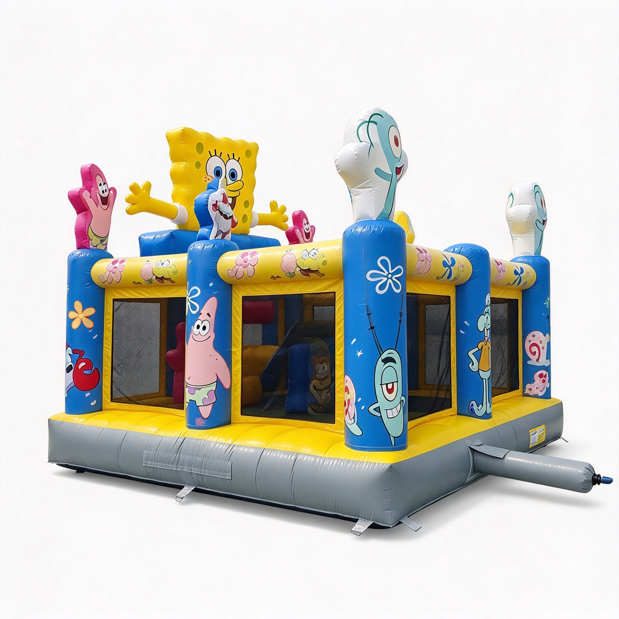 SpongeBob Bounce House Castle for Community Events - Image 3