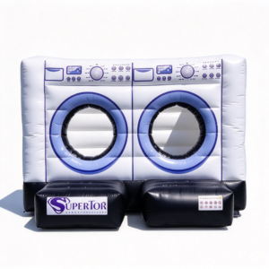Washing Machine Bounce House for Kids’ Activity Centers