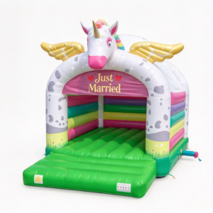 Unicorn Bounce House Castle for Themed Play Areas