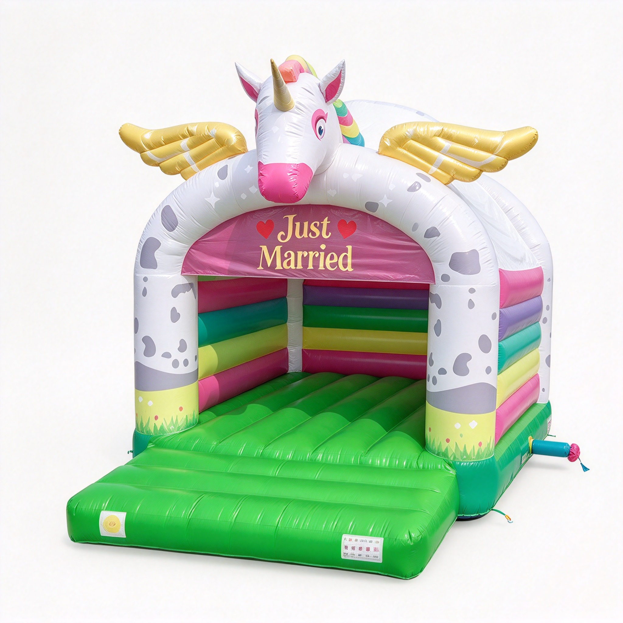 Unicorn Bounce House Castle for Themed Play Areas