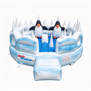 Penguin Bounce House for Festive Occasions