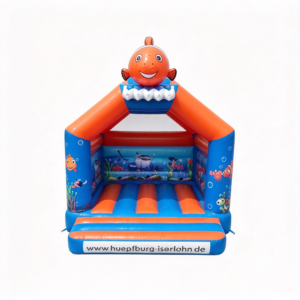 Clownfish Bounce House for Active Play Sessions