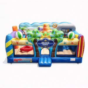 Beach Party Bounce House for Church Carnivals
