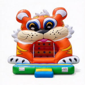 Tiger Cartoon Castle Bounce House for Event Rentals