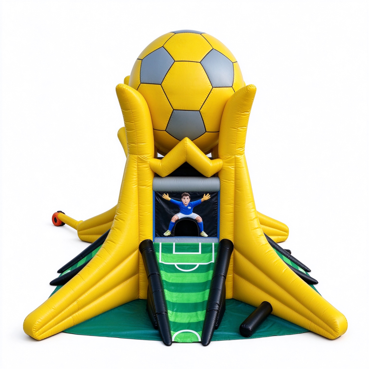 Multiplayer Inflatable Soccer Shooting Game for Event Rentals - Image 3