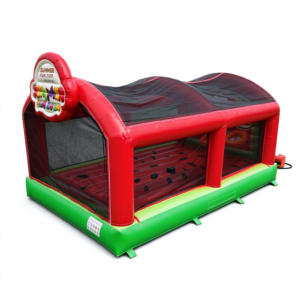 Inflatable Bounce House with Basketball Game for Community Events